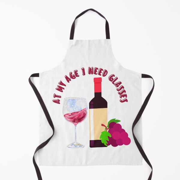 Item preview, At my age I need glasses - wine designed and sold by Good-tees.
