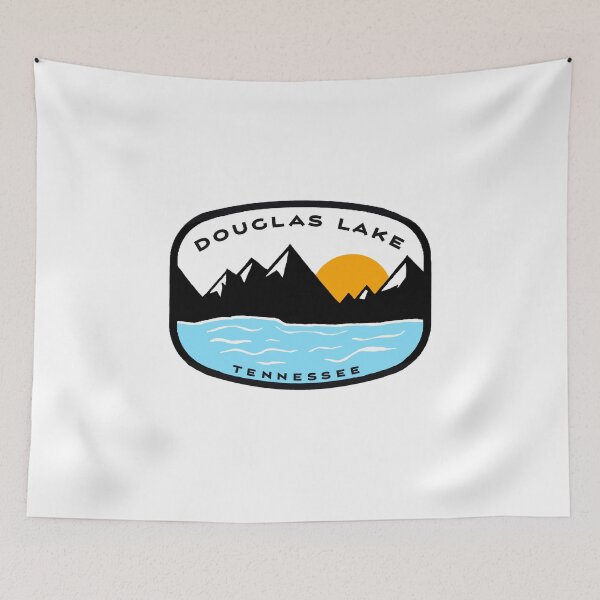 Item preview, Douglas Lake Tennessee Vintage Retro Adventure Travel Mountain Hiking, Camping designed and sold by tmartinezta.