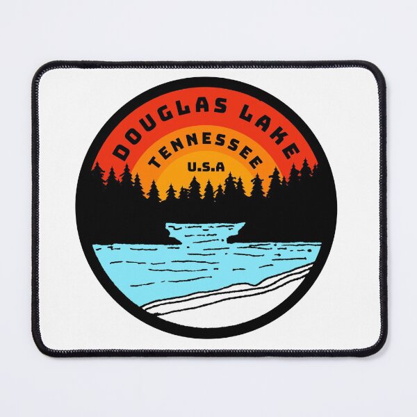 Item preview, Douglas Lake Tennessee Vintage Retro Adventure Travel Mountain Hiking, Camping designed and sold by tmartinezta.