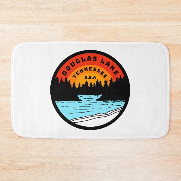 Item preview, Douglas Lake Tennessee Vintage Retro Adventure Travel Mountain Hiking, Camping designed and sold by tmartinezta.