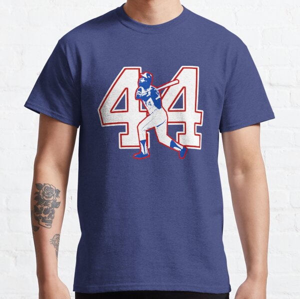 HAMMERIN HANK THE HOME RUN 755 SHIRT, OLD SCHOOL ATLANTA BASEBALL HANK  AARON SHIRT  Essential T-Shirt for Sale by ProSosh