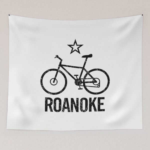 Item preview, Roanoke Virginia Mountain Trail Bike and Star Logo designed and sold by hobrath.