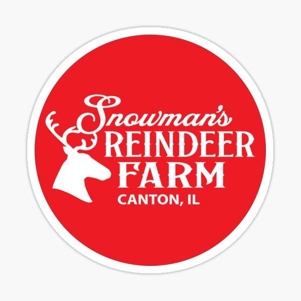 SRF Red Circle Logo Sticker