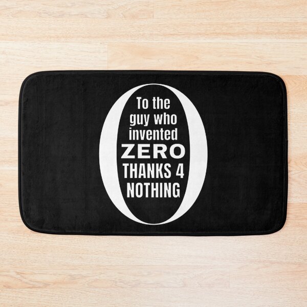 Item preview, To the guy who invented zero thanks for nothing designed and sold by Caregiverology.