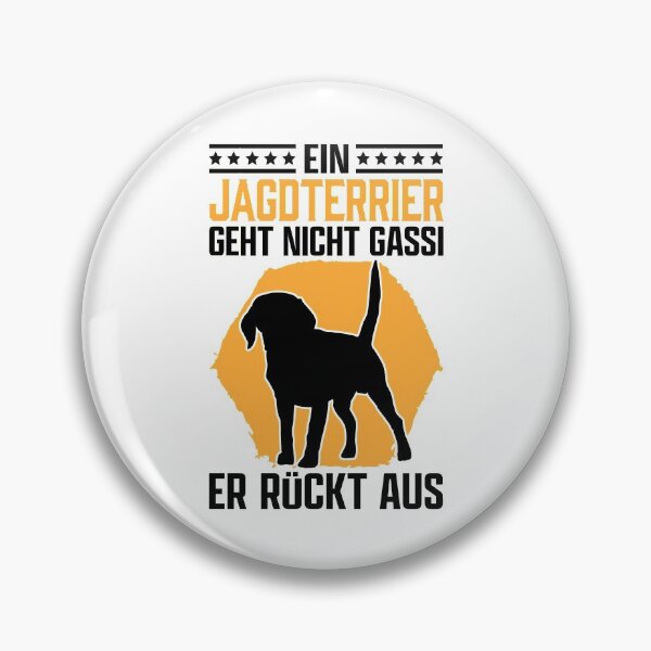 Artikelvorschau, Deutscher Jagdterrier Gassi gehen Jagdhund Spruch entworfen und verkauft von madgrfx.