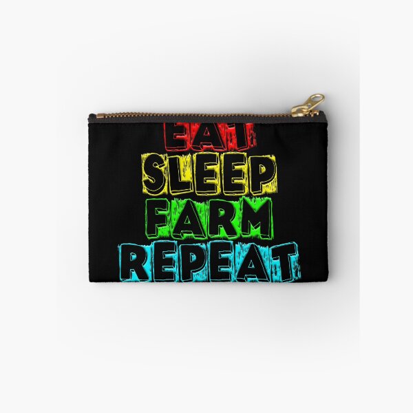 Item preview, eat sleep farm repeat 4 designed and sold by Nikmay Design.