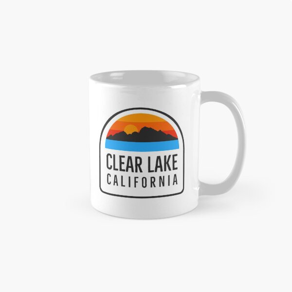 Item preview, Clear Lake California Vintage Retro Adventure Travel Mountain Hiking, Camping designed and sold by tmartinezta.
