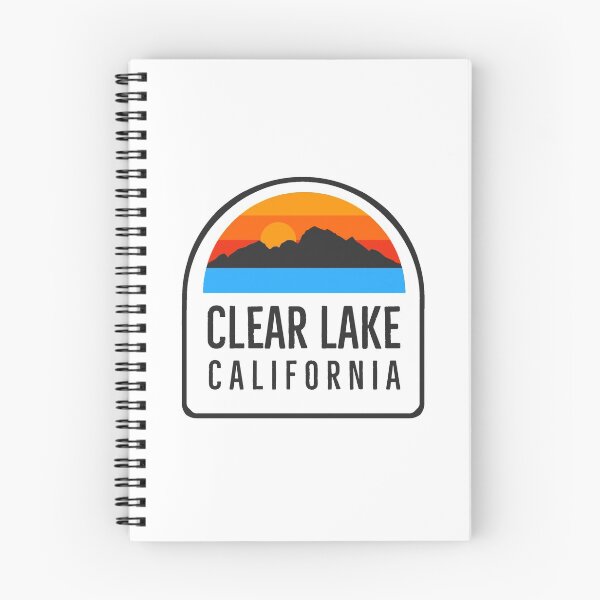 Item preview, Clear Lake California Vintage Retro Adventure Travel Mountain Hiking, Camping designed and sold by tmartinezta.