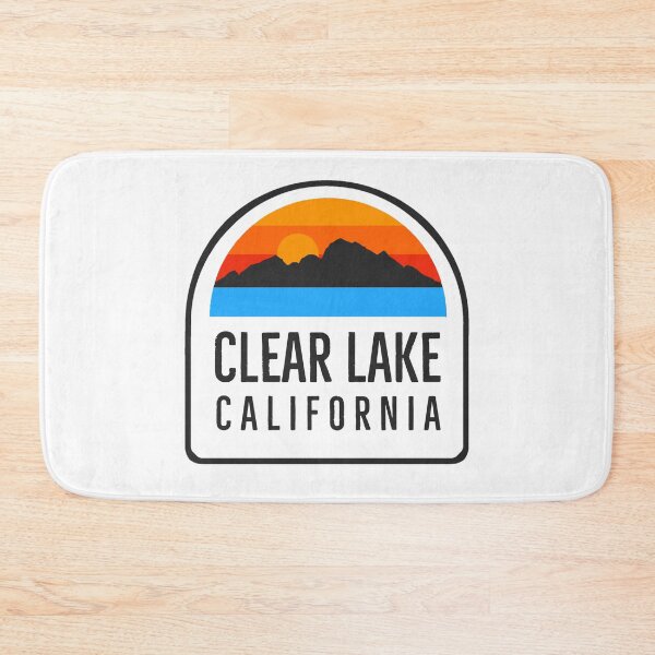 Item preview, Clear Lake California Vintage Retro Adventure Travel Mountain Hiking, Camping designed and sold by tmartinezta.