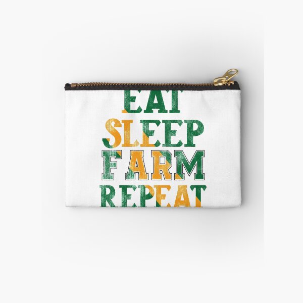Item preview, Eat Sleep Farm Repeat designed and sold by bahicharafe.