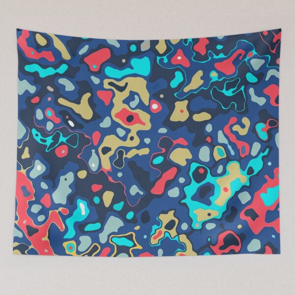 Item preview, Psychedelic Colorful Inkscape  designed and sold by TheSkullArmy.