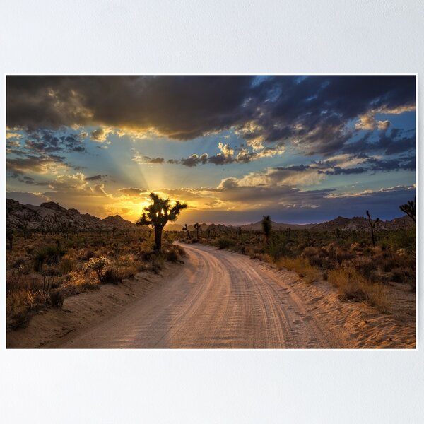 Item preview, Sunset on Keys Ranch Road, Joshua Tree National Park designed and sold by Peter B Photography.