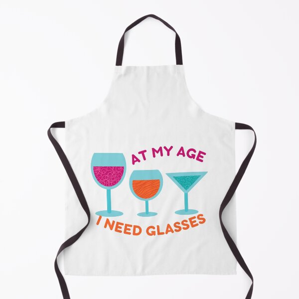 Item preview, At my age I need glasses - colorful designed and sold by Good-tees.