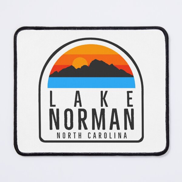 Item preview, Lake Norman North Carolina Vintage Retro Adventure Travel Mountain Hiking, Camping designed and sold by tmartinezta.