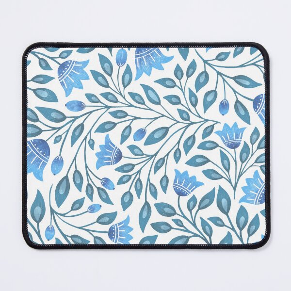 Item preview, Blue Floral Day designed and sold by Divyam Chaya Bernstein.