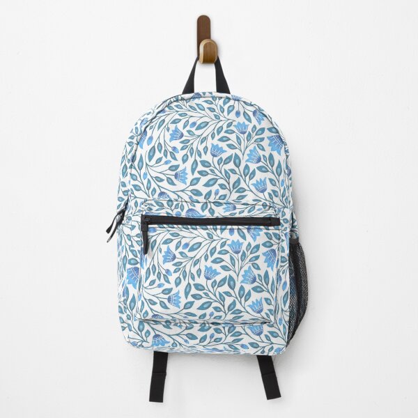 Item preview, Blue Floral Day designed and sold by Divyam Chaya Bernstein.