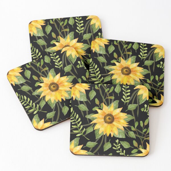 Item preview, Wild Sunflowers Floral Pattern designed and sold by Alladin7.