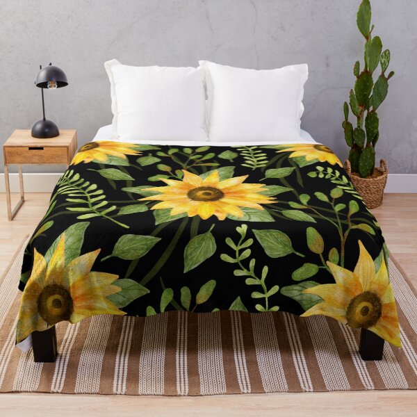 Item preview, Wild Sunflowers Floral Pattern designed and sold by Alladin7.