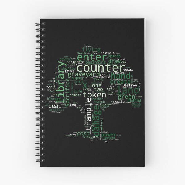 Item preview, Green Mana Word Cloud designed and sold by Argetlam99.