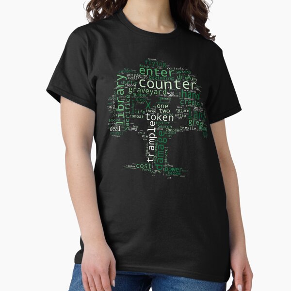 Item preview, Green Mana Word Cloud designed and sold by Argetlam99.