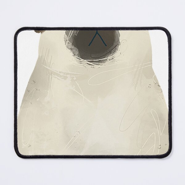 Grumpy pug Mouse Pad