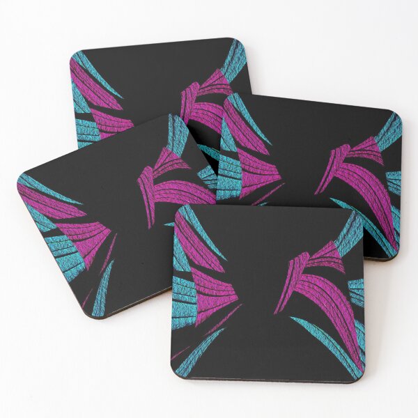 Item preview, Fuchsia and Turquoise Bow designed and sold by fatenanwar.