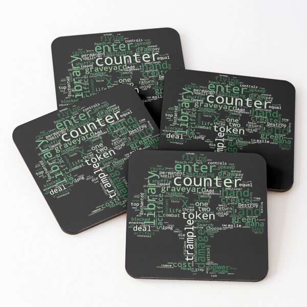 Item preview, Green Mana Word Cloud designed and sold by Argetlam99.