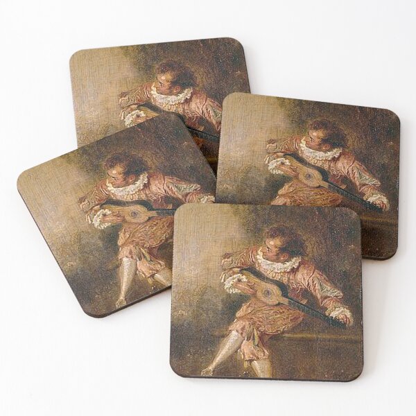 Item preview, Jean-Antoine Watteau - Le donneur de sérénades  designed and sold by guitarist-world.