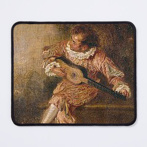Item preview, Jean-Antoine Watteau - Le donneur de sérénades designed and sold by guitarist-world.