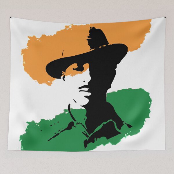 Artikelvorschau, Bhagat Singh Poster entworfen und verkauft von LumosArtwork.