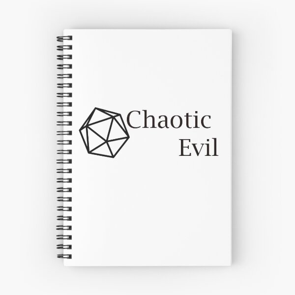 Item preview, Chaotic Evil designed and sold by DiceUponaTime.
