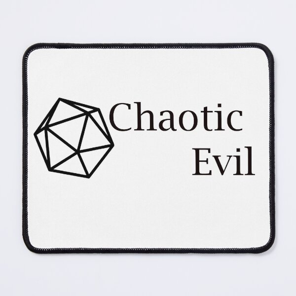 Item preview, Chaotic Evil designed and sold by DiceUponaTime.