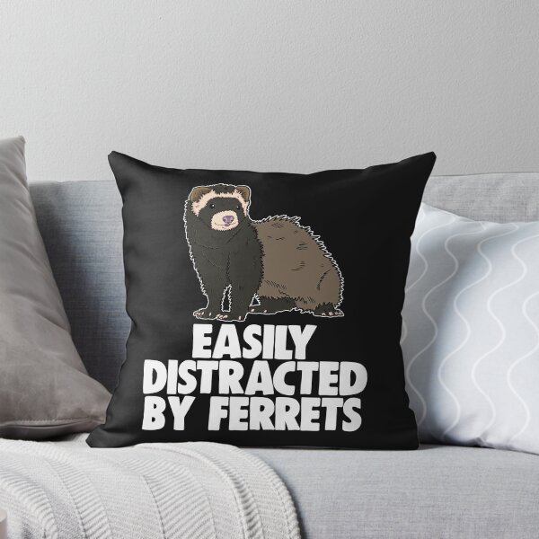 Item preview, Easily Distracted By Ferrets designed and sold by Bendthetrend.