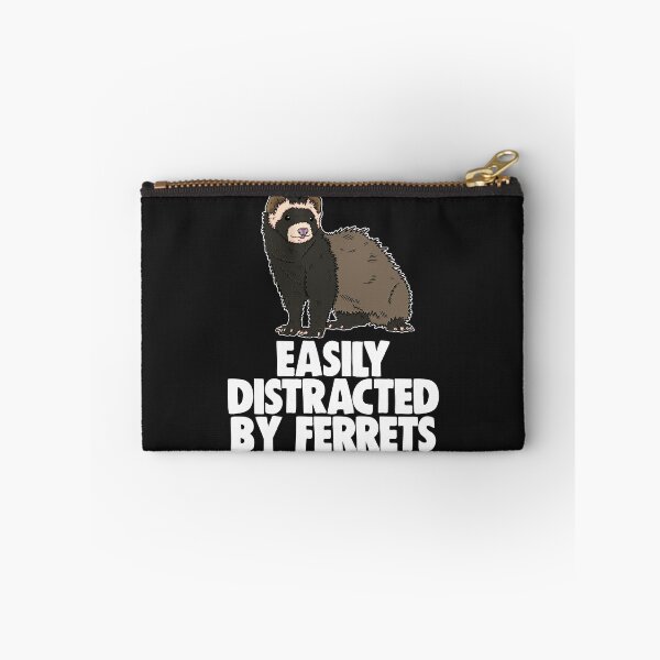 Item preview, Easily Distracted By Ferrets designed and sold by Bendthetrend.