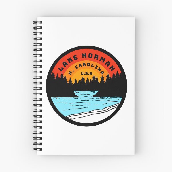 Item preview, Lake Norman North Carolina Vintage Retro Adventure Travel Mountain Hiking, Camping designed and sold by tmartinezta.