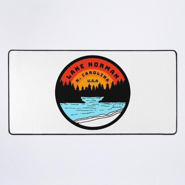 Item preview, Lake Norman North Carolina Vintage Retro Adventure Travel Mountain Hiking, Camping designed and sold by tmartinezta.