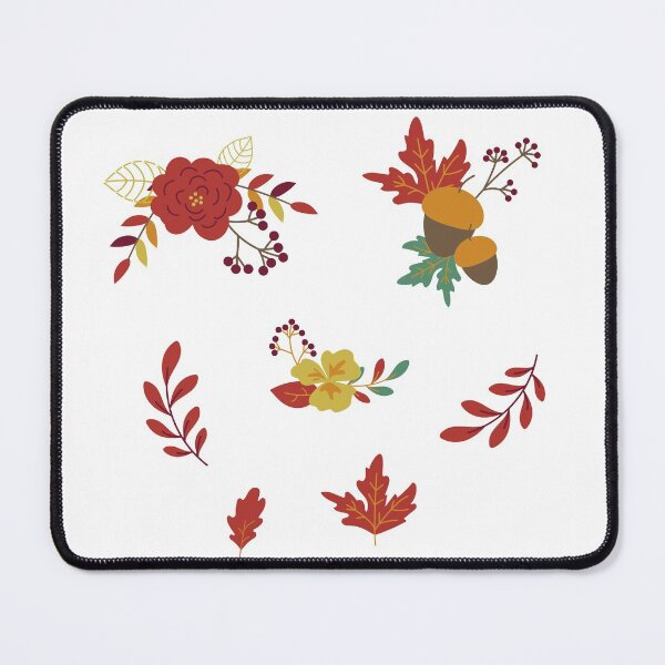 Item preview, Cute Autumn Leaves and Flowers designed and sold by BilingualStore.