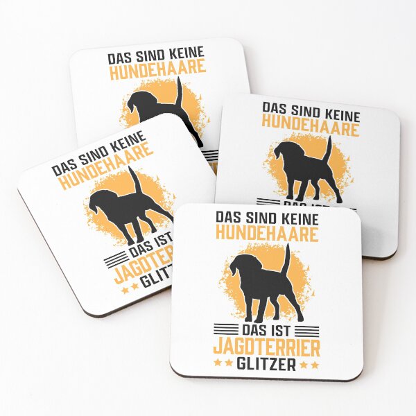 Artikelvorschau, Deutscher Jagdterrier Glitzer Jagdhund Geschenk entworfen und verkauft von madgrfx.