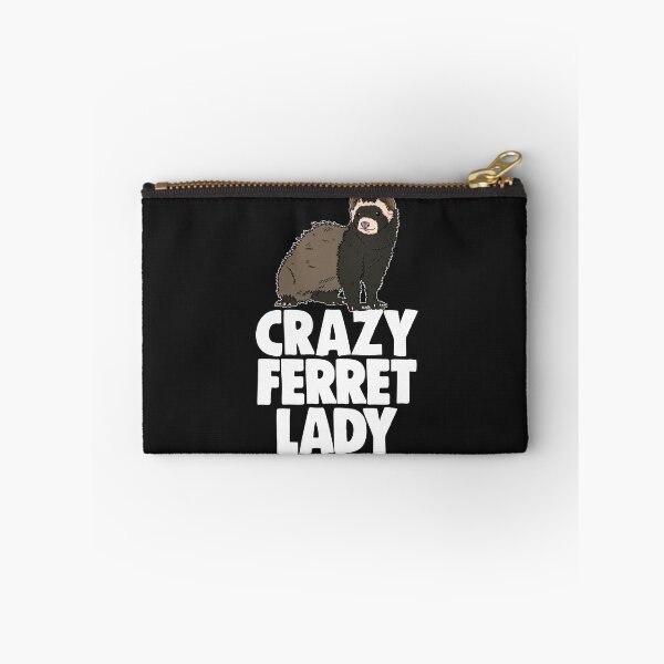 Item preview, Crazy Ferret Lady designed and sold by Bendthetrend.