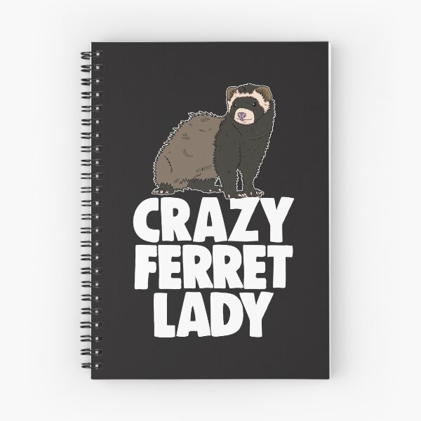 Item preview, Crazy Ferret Lady designed and sold by Bendthetrend.