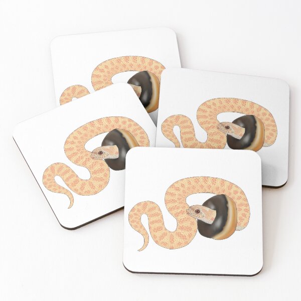 Item preview, Albino Western Hognose in Donut designed and sold by Madison Whitaker.