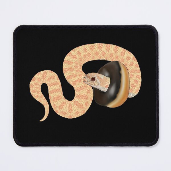 Item preview, Albino Western Hognose in Donut designed and sold by Madison Whitaker.