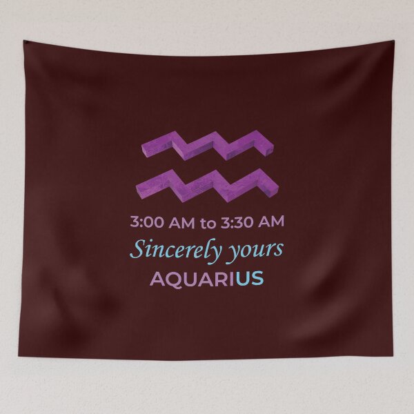 Item preview, Sincerely yours, Aquarius. designed and sold by VoloshenDesigns.