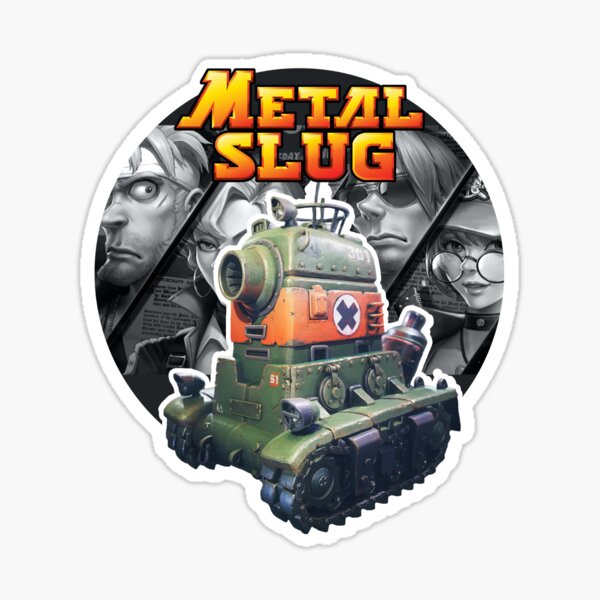 Metal Slug essential Sticker for Sale by Oliverworld