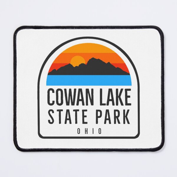 Item preview, Cowan Lake State Park Ohio Vintage Retro Adventure Travel Mountain Hiking, Camping designed and sold by tmartinezta.