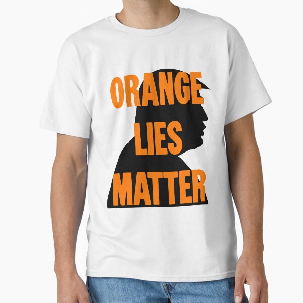 Vista previa del artículo con la obra «La Mentira Naranja Importa», diseñado y vendido por Good-Looking Corpse.