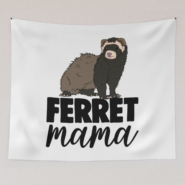 Item preview, Ferret Mama designed and sold by Bendthetrend.