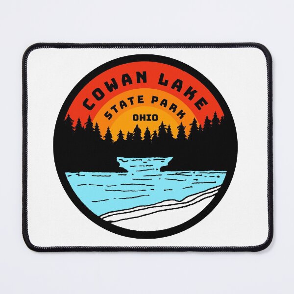 Item preview, Cowan Lake State Park Ohio Vintage Retro Adventure Travel Mountain Hiking, Camping designed and sold by tmartinezta.