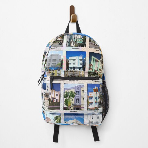 Item preview, Miami Art Deco Hotels designed and sold by Montage-Madness.