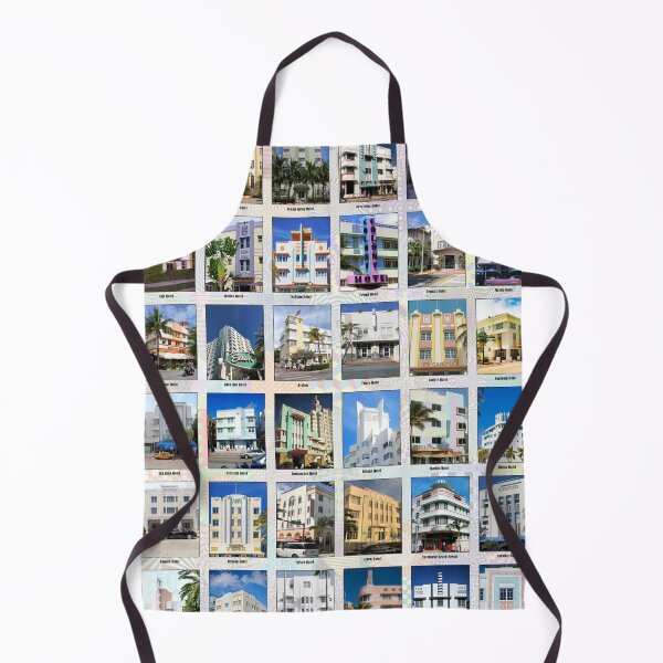 Item preview, Miami Art Deco Hotels designed and sold by Montage-Madness.